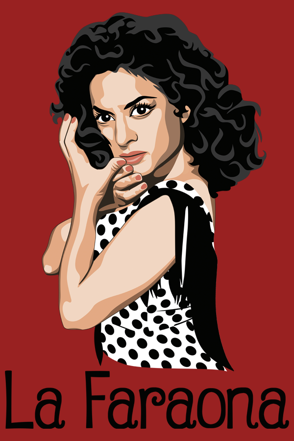 Ilustracion LOLA La Faraona